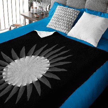 Discover Minimal sun light grey Baby Blankets