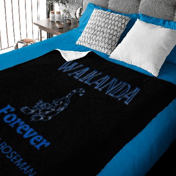 Discover Wakanda forever Baby Blankets