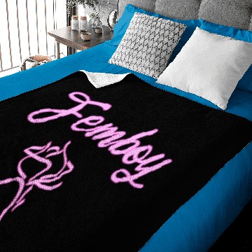 Discover Femboy Rose Baby Blankets