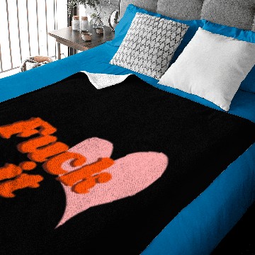 Discover Fuck it Baby Blankets