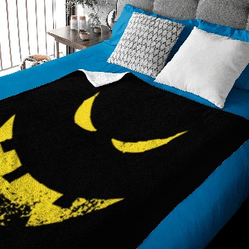 Discover Evil Smiley Face Baby Blankets