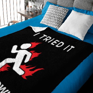 Discover Tried it Nerd Nerdy Geek Computer Science Physics Baby Blankets