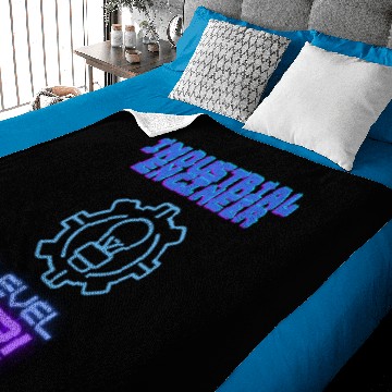 Discover Industrial Engineer Level UP! Baby Blankets