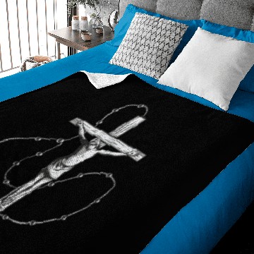 Discover crucifix Baby Blankets