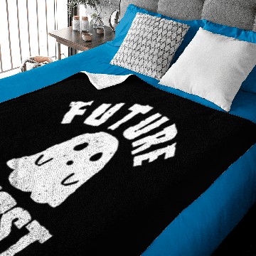 Discover Future Ghost Funny Paranormal Halloween Pullover Baby Blankets