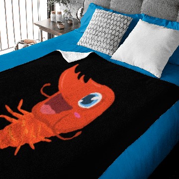 Discover Shrimp Prawn Baby Blankets