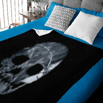 Discover Barbed Wire Skull Baby Blankets