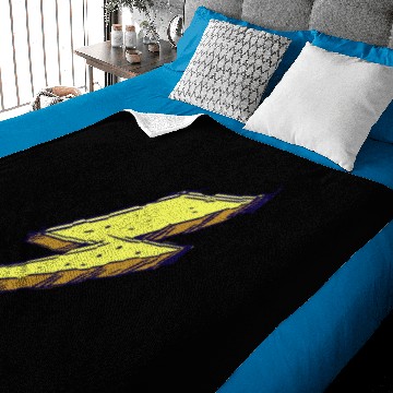 Discover Lightning Bolt Color Illustration Baby Blankets