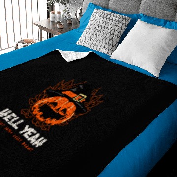 Discover Hell Yeah-Pumpkin Baby Blankets