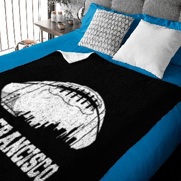 Discover San Francisco Football Baby Blankets