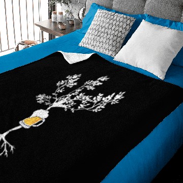Discover Beer Tree I love beer Baby Blankets