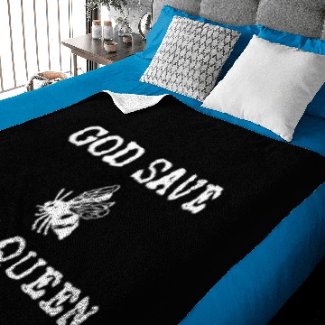 Discover God Save The Queen Baby Blankets