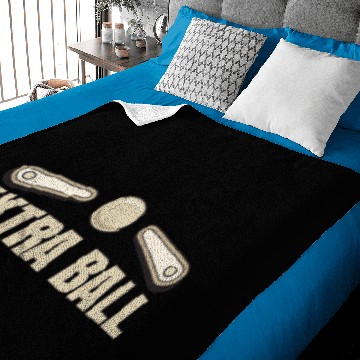 Discover Extra Ball Funny Pinball Flipper Gift Baby Blankets