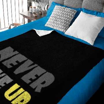 Discover beast never give up Baby Blankets