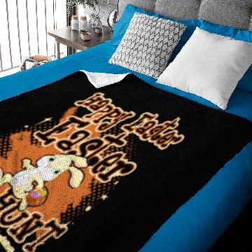 Discover Happy Easter Egg Hunt Gift Baby Blankets