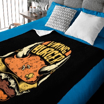 Discover Viking Burger : king Burger Baby Blankets
