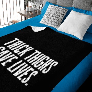 Discover Thick Thighs Save Lives Baby Blankets