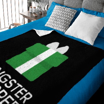 Discover Gangster Wrapper Funny Gangsta Wrapper Christmas Baby Blankets