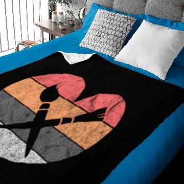 Discover Art Teacher Heart Retro Vintage Baby Blankets