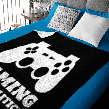 Discover Gaming Not Politics Baby Blankets