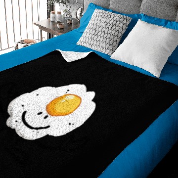 Discover Fried Egg Comic Baby Blankets