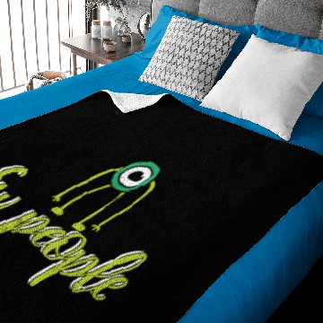 Discover Ew People alien space funny Baby Blankets design
