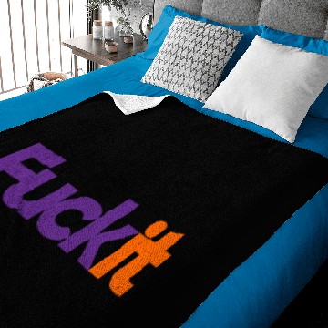 Discover Fuck It Baby Blankets