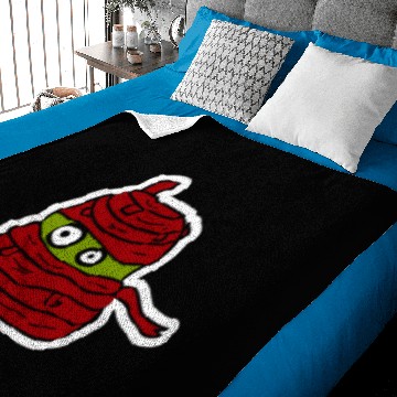 Discover Zombie Mummy Baby Blankets