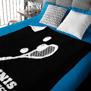 Discover Tennis Not Politics Baby Blankets