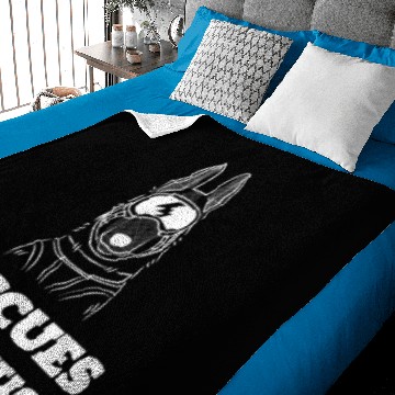 Discover Rescues Not Politics Baby Blankets