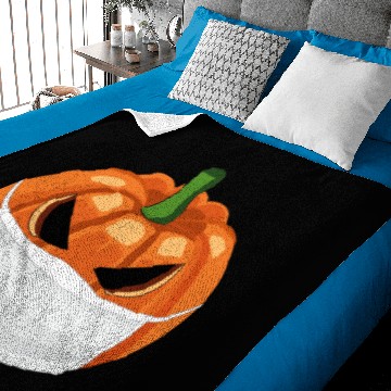 Discover Jack-o-Lantern Mask Halloween 2020 Baby Blankets