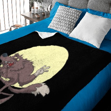 Discover Crazy werewolf Baby Blankets