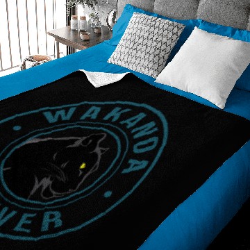 Discover Wakanda Forever Baby Blankets