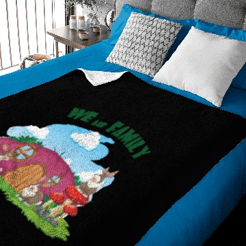 Discover We are Family Baby Blankets