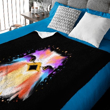 Discover Falcon Illustration Falconer Falconry Baby Blankets