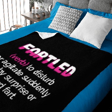 Discover Fartled Joker and Comedian Gift Baby Blankets