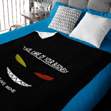 Discover angry face Baby Blankets