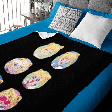 Discover Sailor Moon Emotion Bubbles Baby Blankets