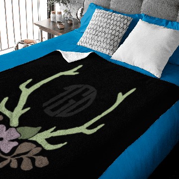 Discover The Gray Daisy Official Monogram Design Baby Blankets