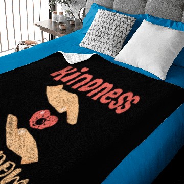 Discover Kindness is wisdom Baby Blankets