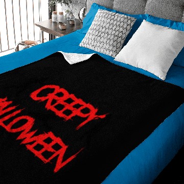 Discover creepy halloween Baby Blankets