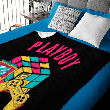 Discover Retro Playboy Baby Blankets