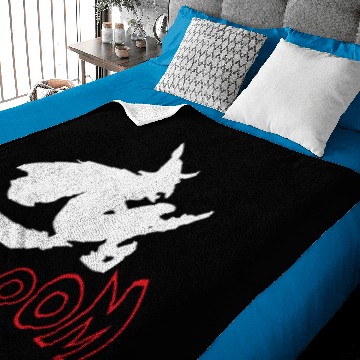 Discover Funny Helloween Witch Comic Noise Vroom Gift Baby Blankets