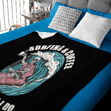 Discover Skeleton Surfing and Coffee Baby Blankets