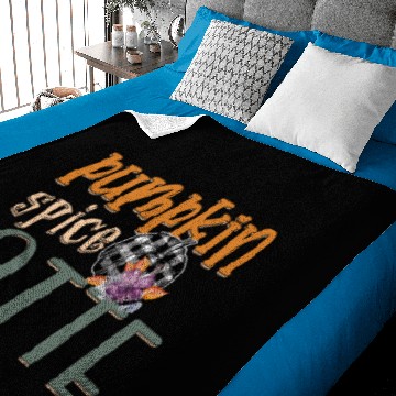 Discover Pumpkin Spice Latte Baby Blankets