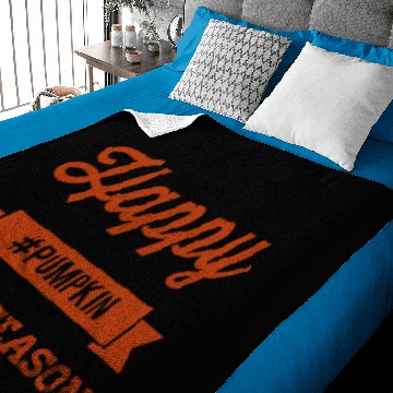 Discover Fall Season Pumpkin Spice Baby Blankets