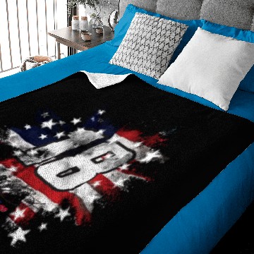 Discover Nascar Kyle Busch Fireworks Baby Blankets