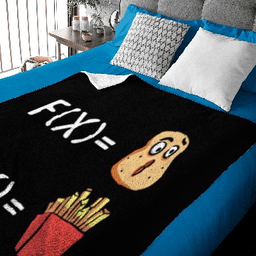 Discover Potato Derivative Funny Mathematician Baby Blankets