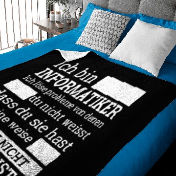 Discover "Computer Science" | German 100179 Baby Blankets