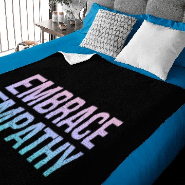 Discover Embrace Empathy Large Colour Baby Blankets
